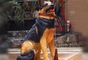彩繪哈巴狗雕塑 仿真犬類(lèi)雕塑 步行街?jǐn)[件