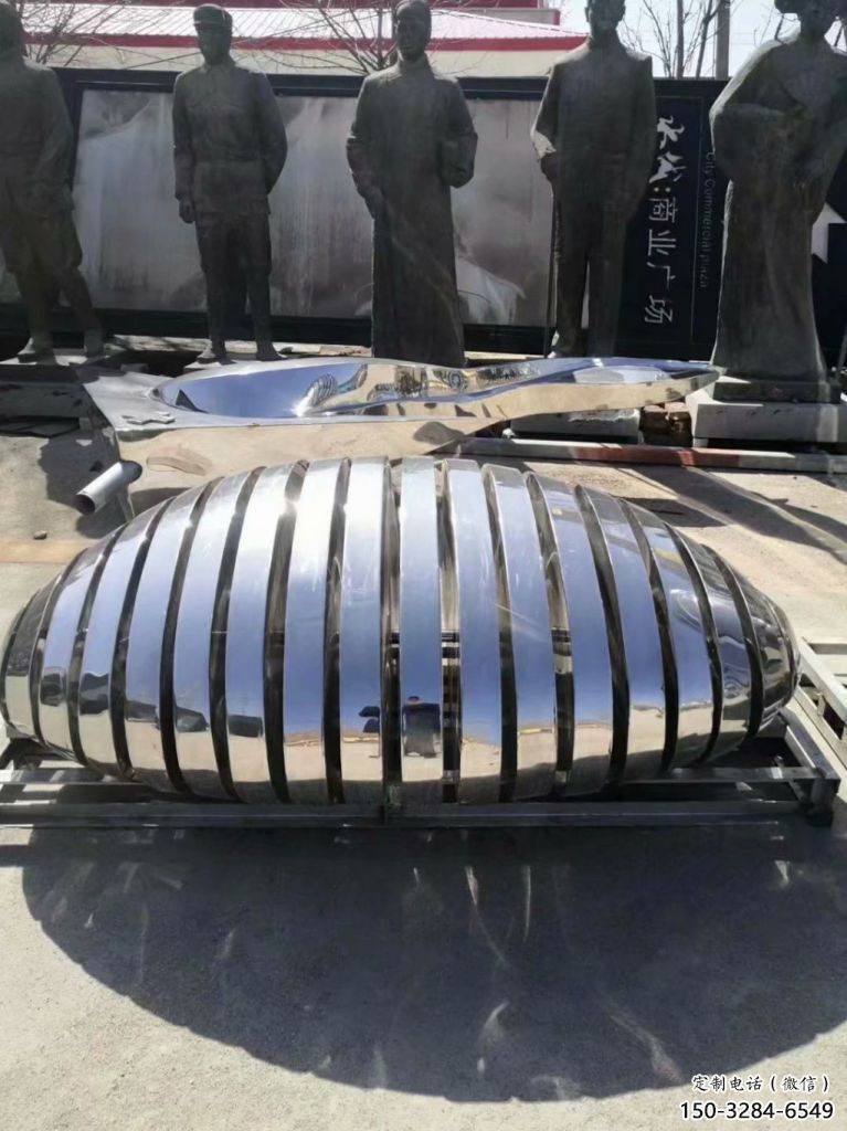 戶外坐凳雕塑，鏡面歐式雕塑，拋光工藝