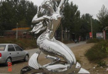 美人魚(yú)雕塑 景觀(guān)美陳卡通雕塑 噴漆動(dòng)漫雕塑