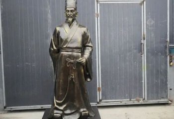 李時(shí)珍雕塑 抽象藝術(shù)人物雕塑 烤漆名醫(yī)雕塑