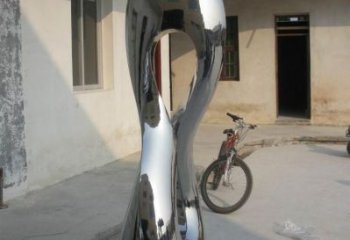 啞光數(shù)字雕塑 拉絲雕塑 步行街文字雕塑