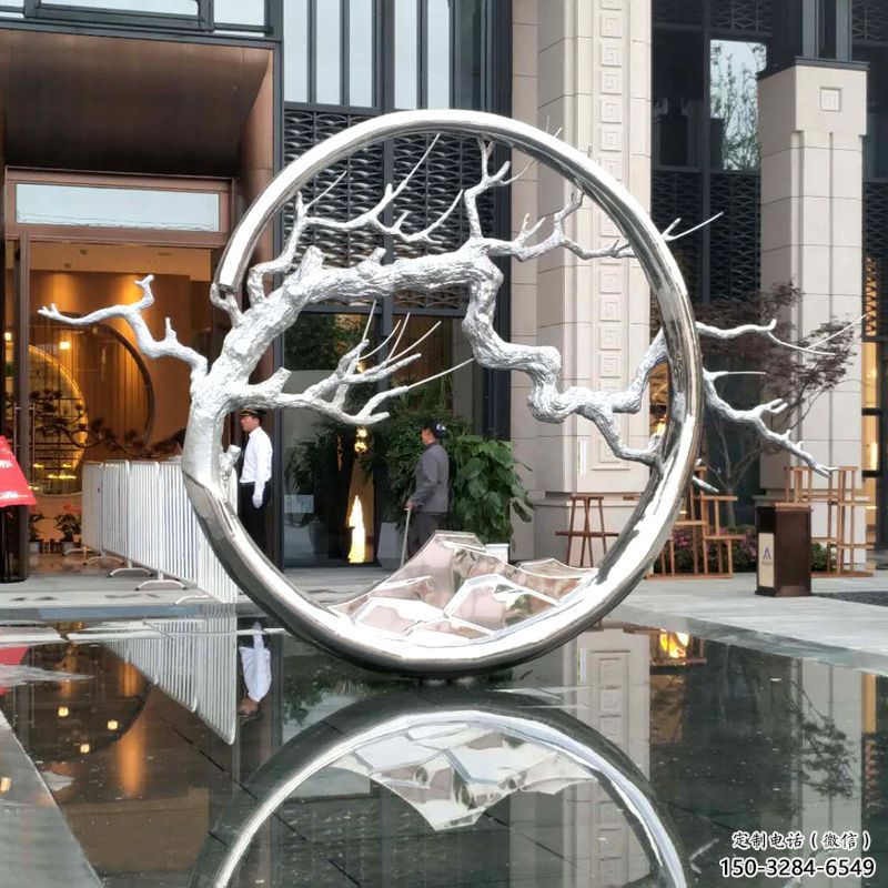 幾何花環(huán)雕塑 發(fā)光公園雕塑 大門口環(huán)形雕塑 幾何花環(huán)雕塑 發(fā)光公園雕塑 大門口環(huán)形雕塑