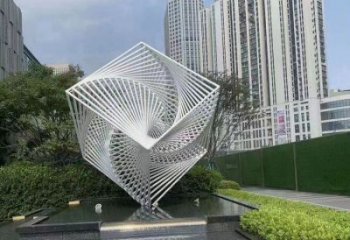 魔方雕塑制作供需，景區(qū)案例，字體魔方雕塑供給