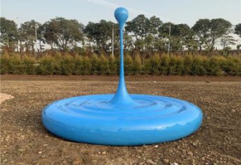 水滴雕塑制造，街景小品，景觀烤漆水滴雕塑優(yōu)價(jià)
