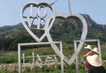 現(xiàn)代love雕塑承接，歐式風格，廣場不銹鋼love雕塑精選