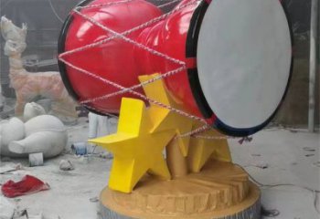 制造手拍鼓雕塑供需，鋼管組合，不銹鋼手拍鼓雕塑工程制作