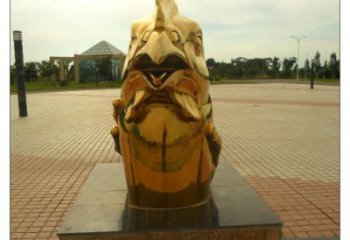天水不銹鋼生肖雕塑，鍍鈦工藝，公園廣場戶外擺放