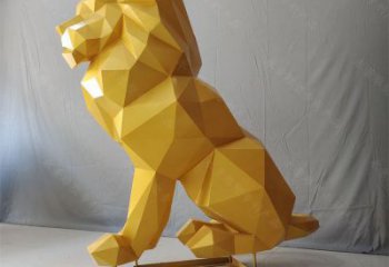 岳陽獅子雕塑服務商，動物雕塑，不銹鋼獅子雕塑制作