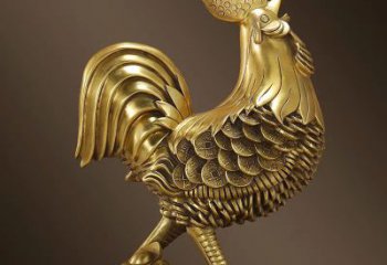 海南園林小雞雕塑，文化標(biāo)識(shí)，電鍍工藝