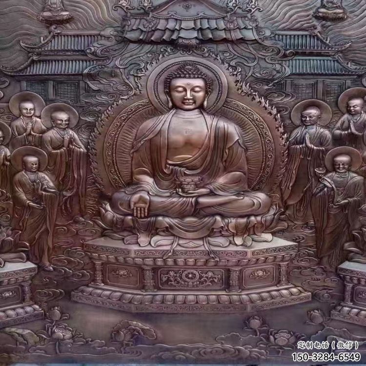 林周鍛銅浮雕常用，寺廟景觀，黃銅佛像浮雕生產(chǎn)商