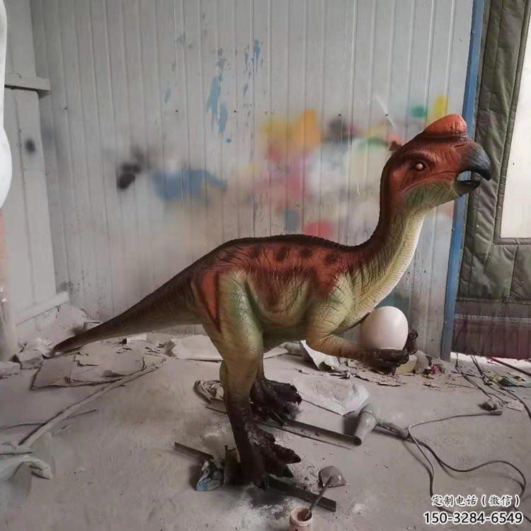 克孜勒蘇柯抽象恐龍雕塑制造，動物雕塑，玻璃鋼恐龍雕塑展品