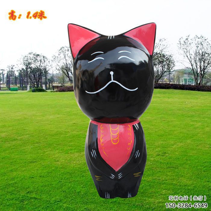喀什廣場小貓雕塑，動物擺件，仿古工藝