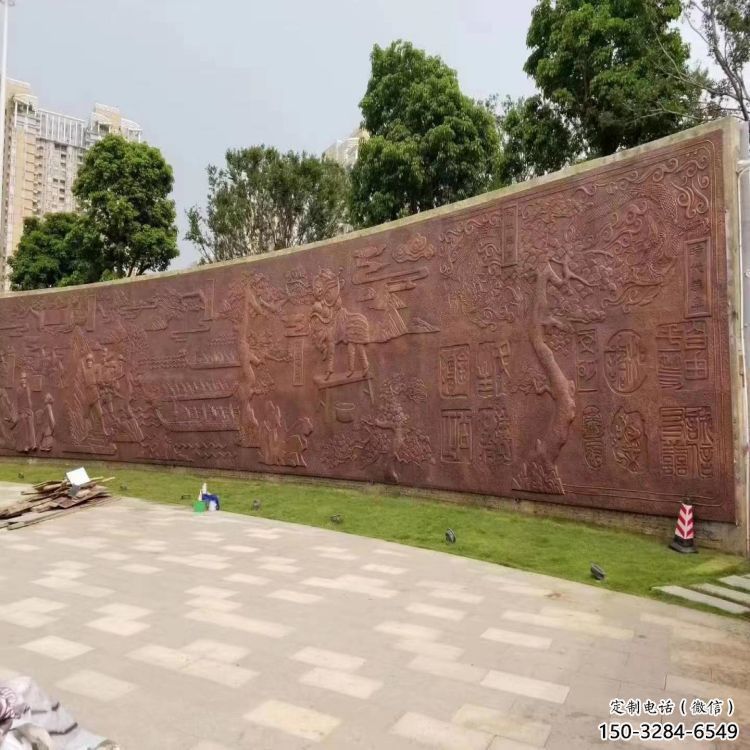 南岸鍛鋼浮雕精選，露天雕塑，景觀鍛銅浮雕制作公司