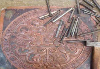 尼木花卉浮雕精品，鍛銅構(gòu)件，別墅花卉浮雕廠家