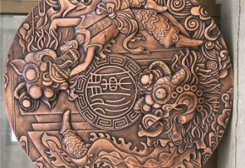 山南戶外浮雕供求，村標概念，鍛銅浮雕制作廠家