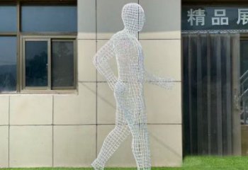 山南鏤空運(yùn)動(dòng)員雕塑服務(wù)商，美陳雕塑，鐵藝體育人物雕塑精選