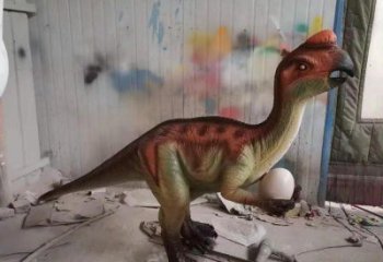 克孜勒蘇柯抽象恐龍雕塑制造，動物雕塑，玻璃鋼恐龍雕塑展品
