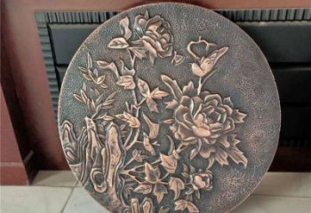 博爾塔拉鍛銅浮雕廠家，露天雕塑，鑄銅福字浮雕訂做